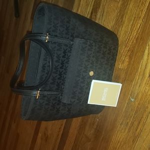 Michael kors tote bag, black.